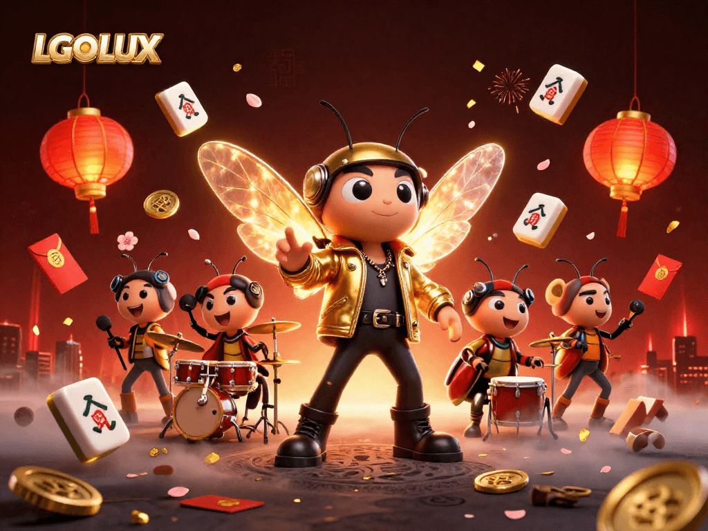 Experience the excitement of winning on LGOLUX with immersive gaming elements and dynamic characters.