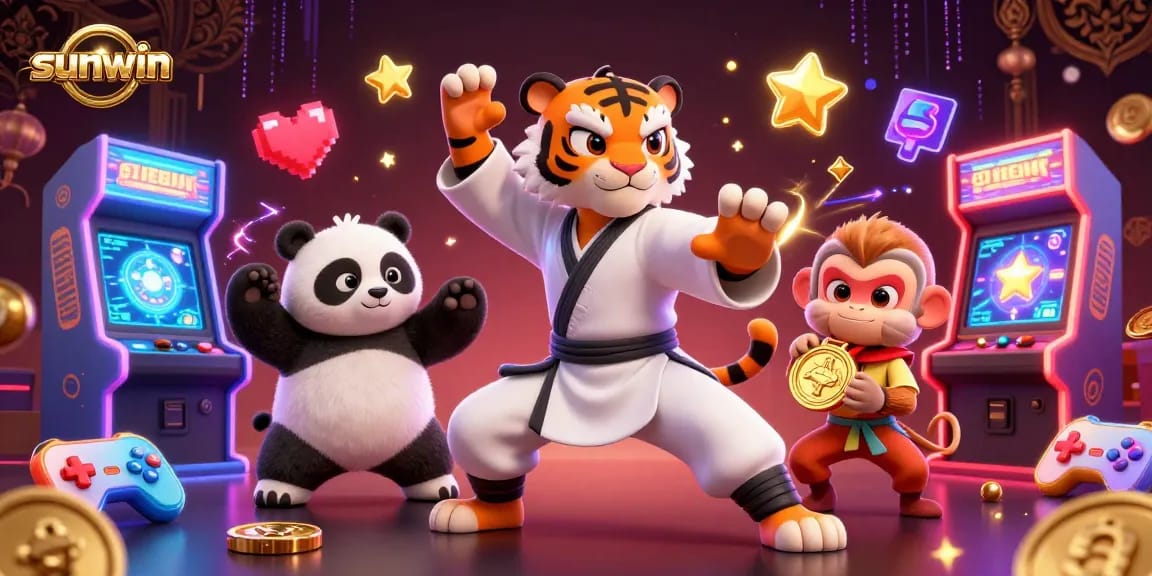 Engage in thrilling gameplay at sunwin featuring vibrant casino elements and spirited characters.