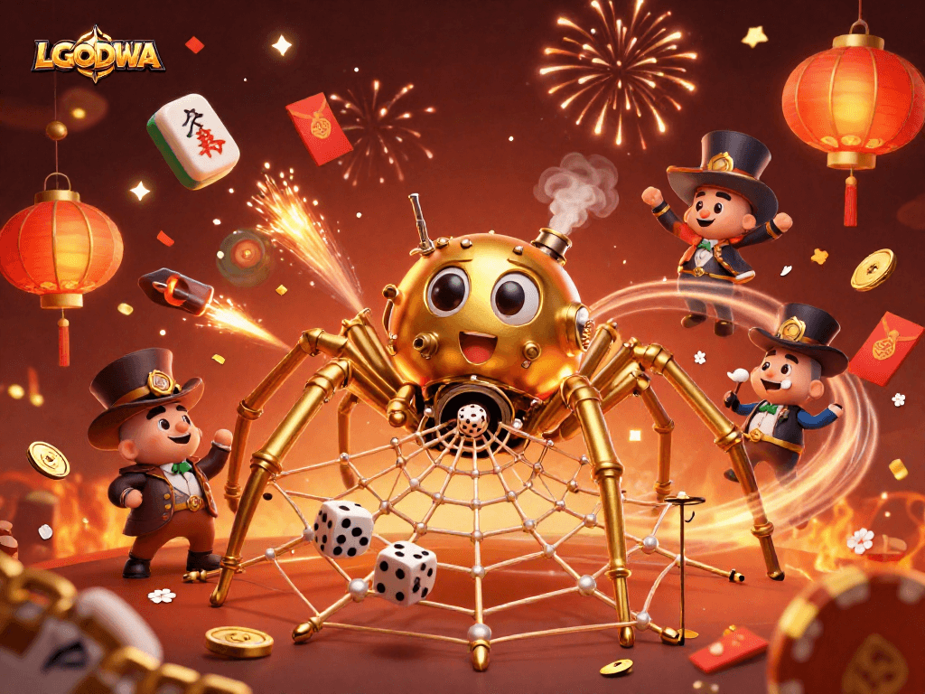 Engage in thrilling gameplay as LGODEWA hosts a steampunk-themed casino adventure.