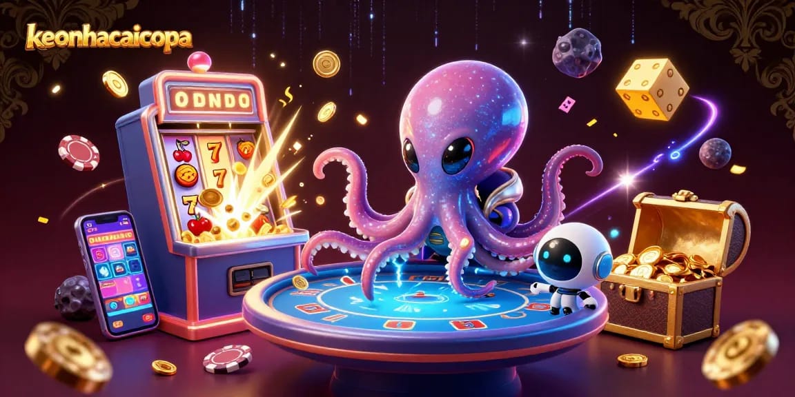 Spin and win at keonhacaicopa with vibrant space-themed casino games bursting with excitement.