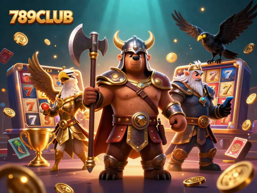 Experience thrilling gameplay at 789CLUB with dynamic elements, including exhilarating slot machines and captivating characters.