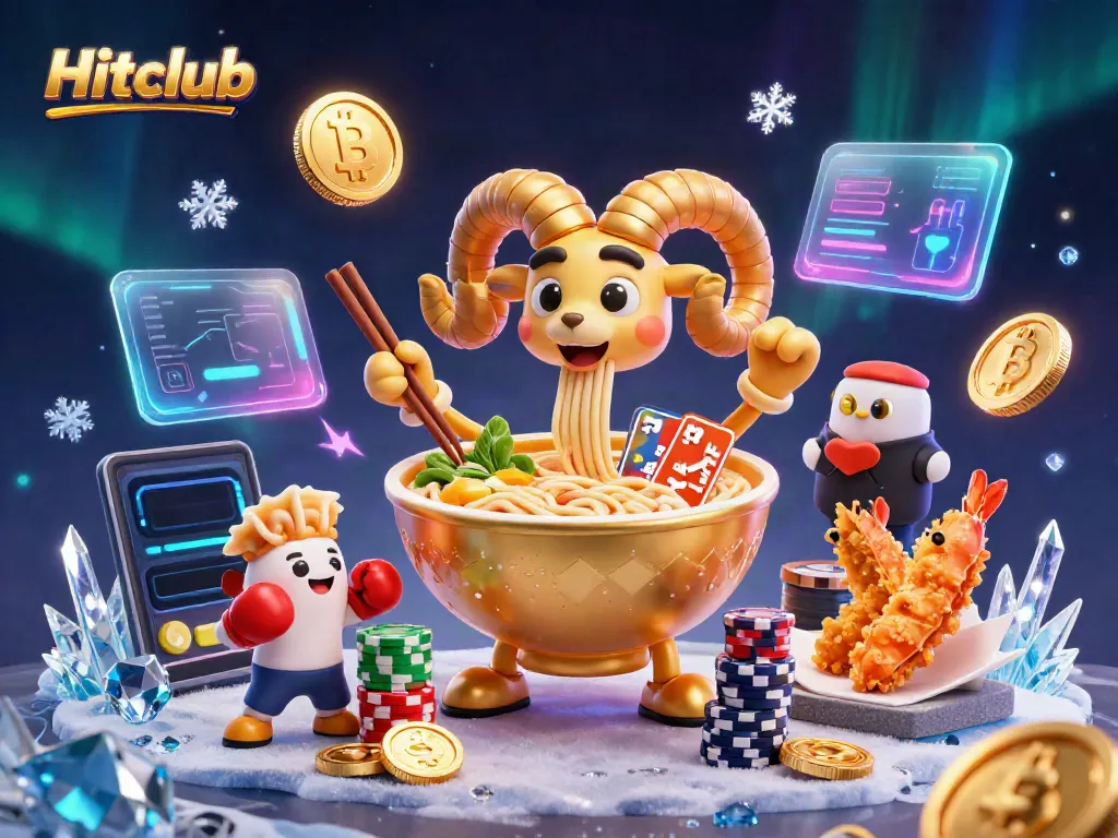 Engage in thrilling gameplay with Hitclub's playful characters and impressive casino elements.