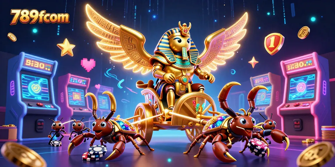 Experience thrilling gameplay at 789fcom with a vibrant casino scene featuring exciting characters and elements.