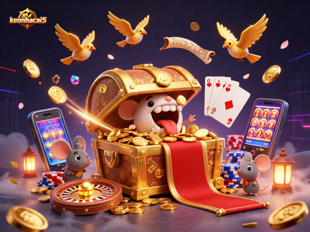 Experience the thrill of winning with keonhacai5 featuring rich treasures and dynamic casino elements.
