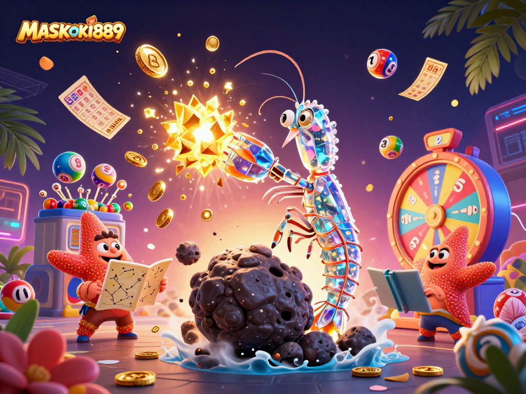 Engage in vibrant gaming thrills with MASKOKI889, featuring dynamic lottery elements.