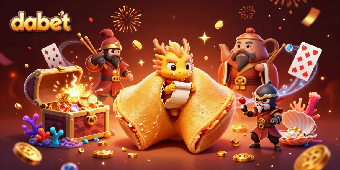 Elevate your experience with dabet's vibrant 3D illustration showcasing fortune, fun, and gaming.
