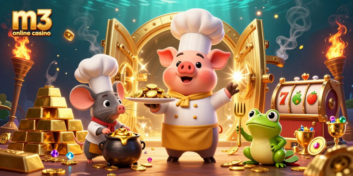 Experience thrilling gaming with vibrant gold and riches at m3 online casino