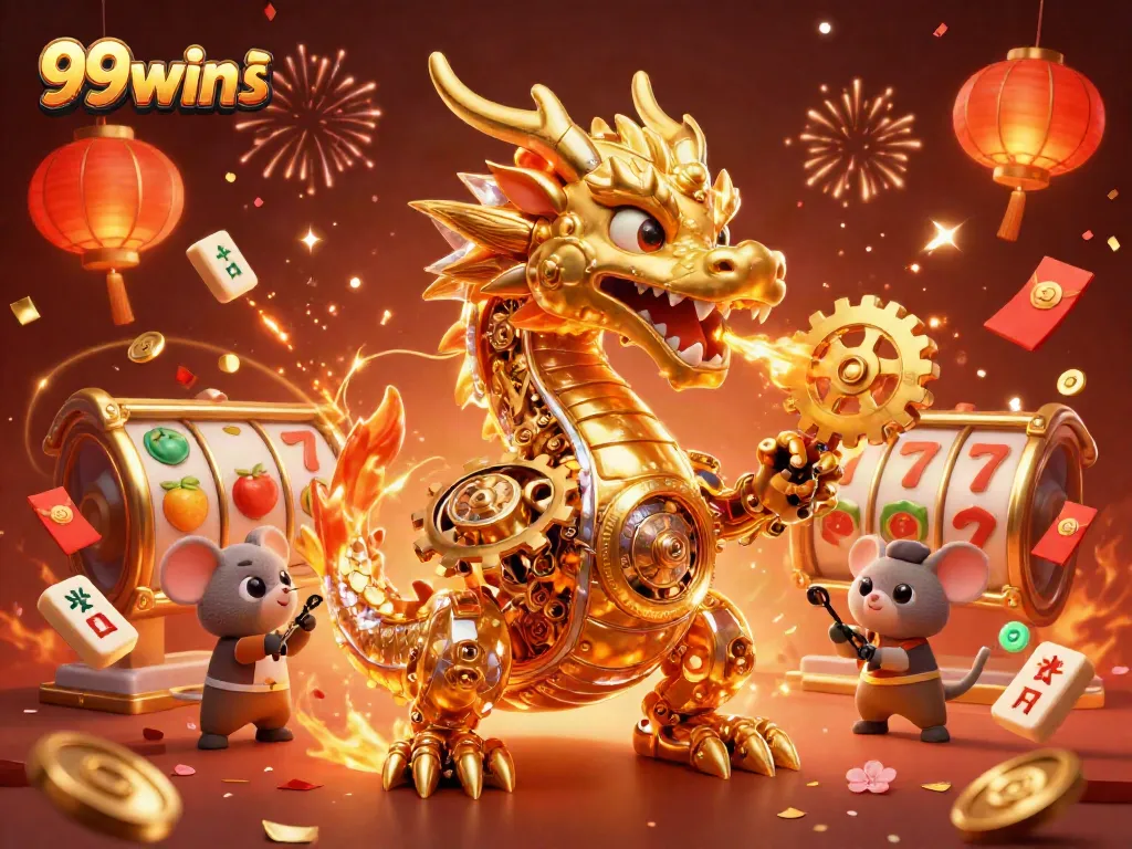 Experience thrilling slots action with 99win si featuring dragon and enchanting casino elements.