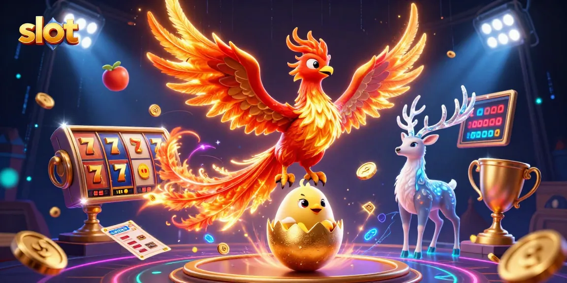 Experience thrilling slot gameplay with exciting cosmic elements in vibrant 3D illustration.