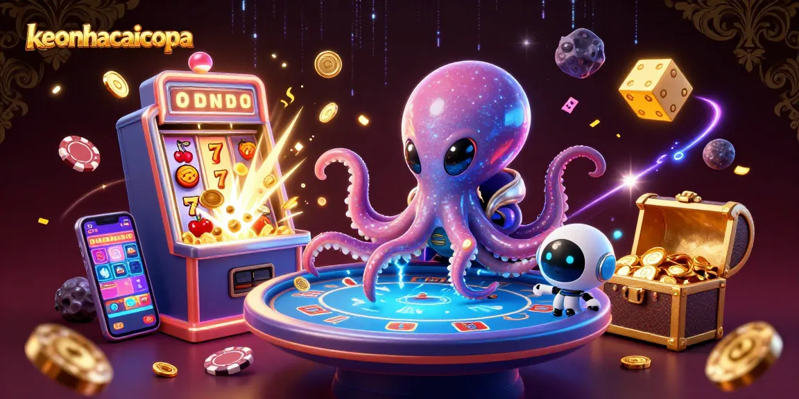 Spin and win at keonhacaicopa with vibrant space-themed casino games bursting with excitement.
