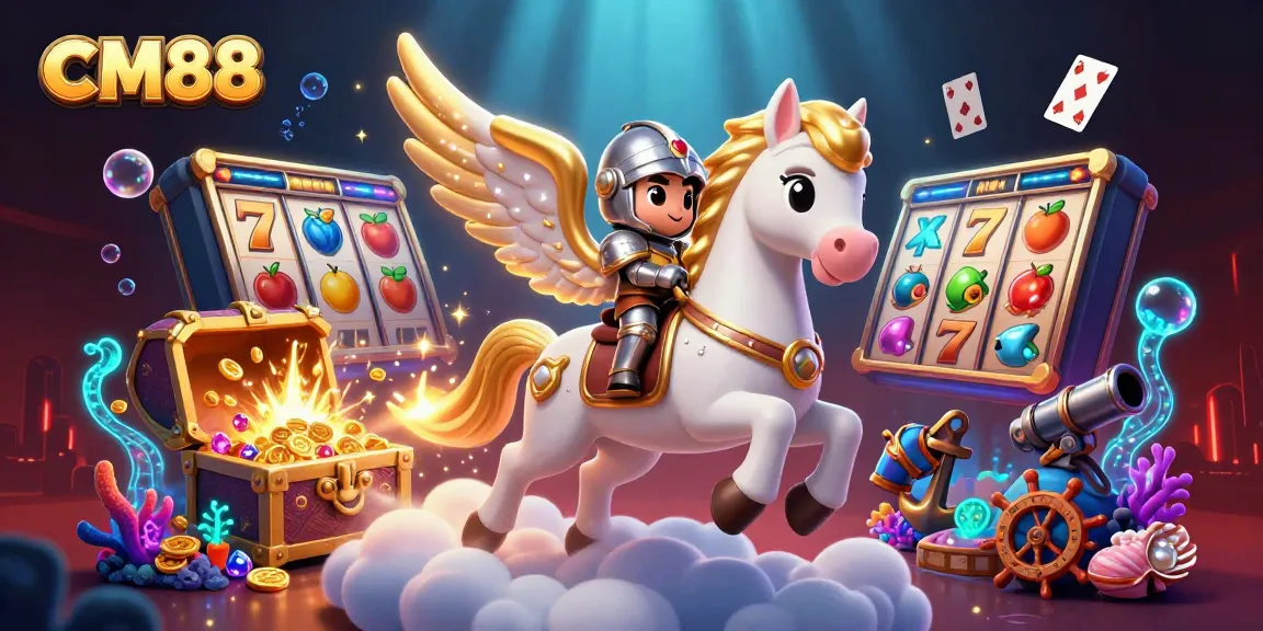 Join CM88 for thrilling slot adventures with vibrant treasures and enchanted gameplay.