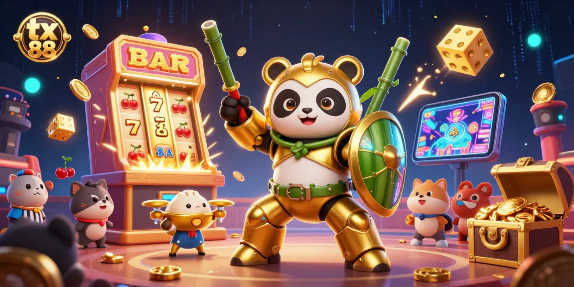 Engage with exciting tx 88 slot machines featuring vibrant characters, jackpot coins, and thrilling gameplay.