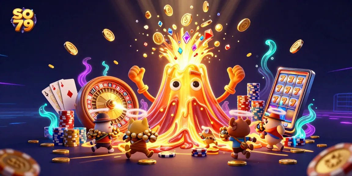 Experience thrilling wins with so 79 in this vibrant casino adventure scene.