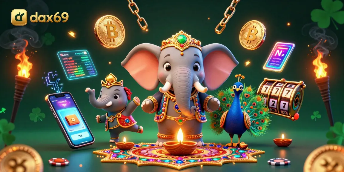 Menghasilkan kemenangan besar dengan dax69 dalam ilustrasi kasino online yang penuh warna dan detail.