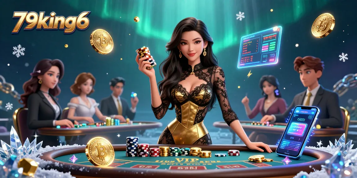 Experience thrilling gambling at 79king6 with VIP baccarat and high-value chips in an exclusive casino atmosphere.