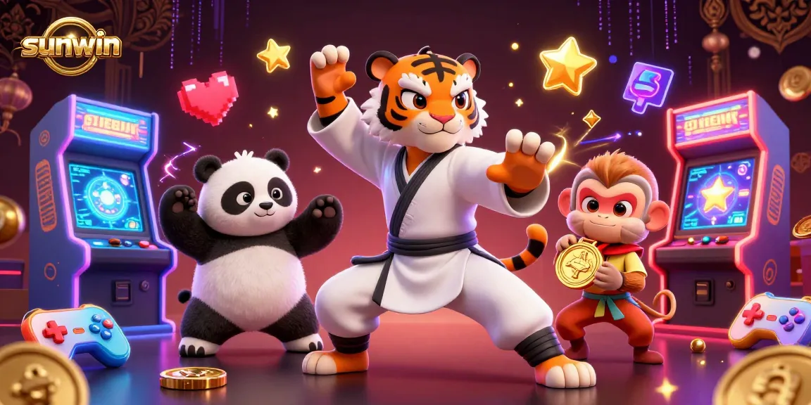 Engage in thrilling gameplay at sunwin featuring vibrant casino elements and spirited characters.