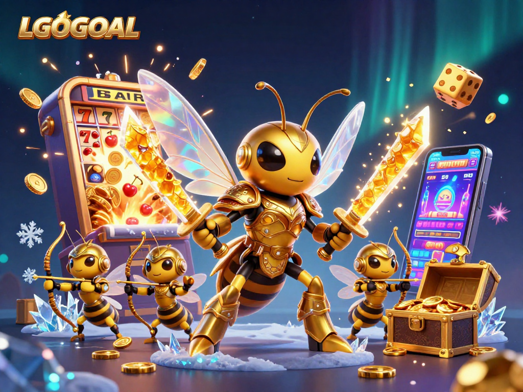 Engage with the excitement of LGOGOAL's dynamic casino gameplay featuring vibrant elements.