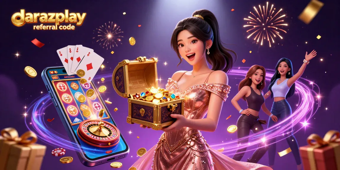 Join the excitement with the darazplay referral code for exclusive bonuses and rewards in vibrant casino action.