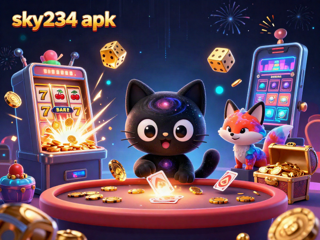 Engage with the thrilling sky234 apk cosmic gameplay at a dynamic casino table!