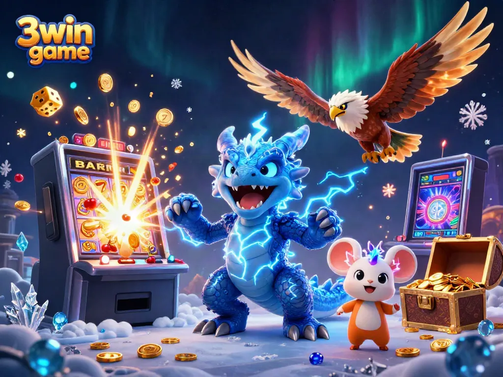 Experience the thrill of 3win game with dynamic characters and impressive casino elements.