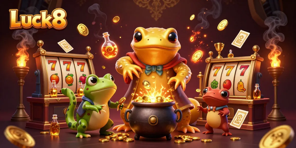 Experience Luck8's thrilling gold transformation in a vibrant casino world.