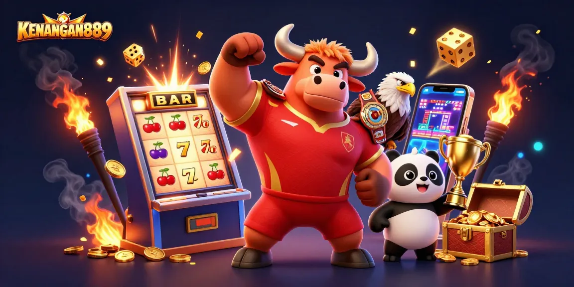 Experience the thrill of KENANGAN889 with dynamic slot machines exploding with luck and joy.