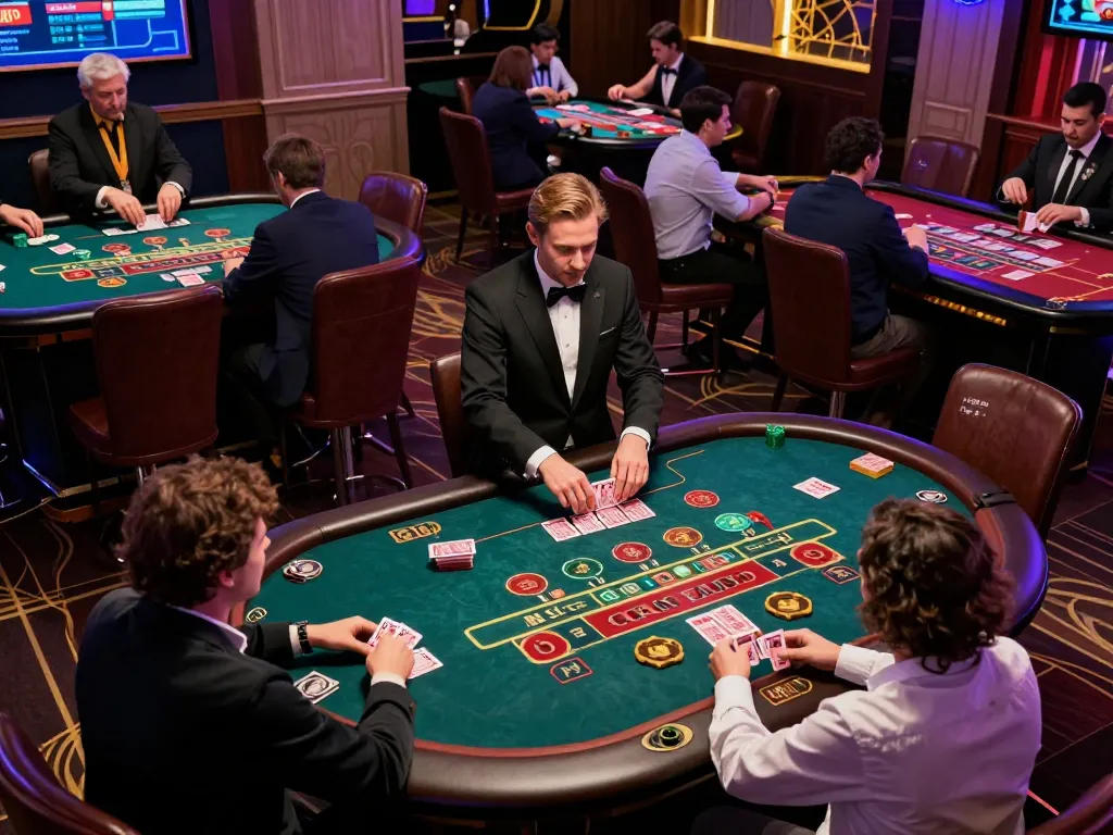 Players engage in live dealer games at 79club, enjoying an immersive casino atmosphere.