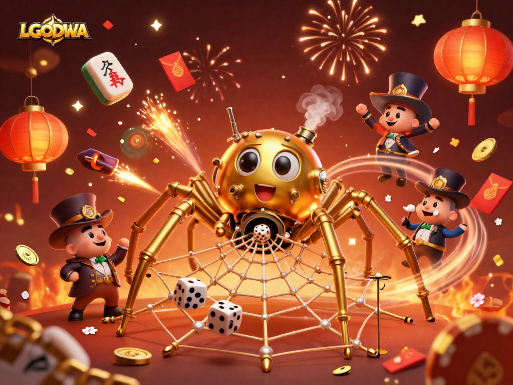 Engage in thrilling gameplay as LGODEWA hosts a steampunk-themed casino adventure.