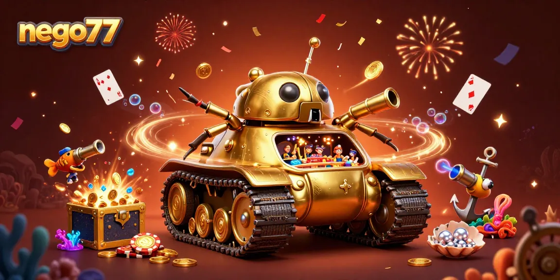 Experience the excitement of nego77 in this dynamic casino scene with vibrant treasures and exhilarating action.