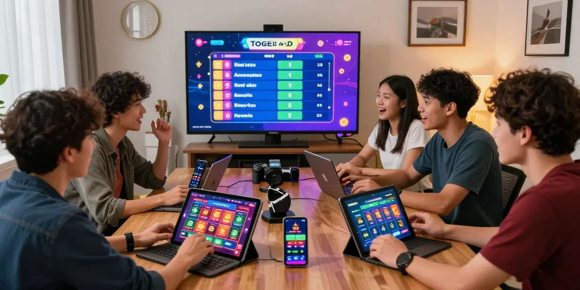 Engaging online gaming scene demonstrating Pasaran Togel Terlengkap with players, live results, and excitement.