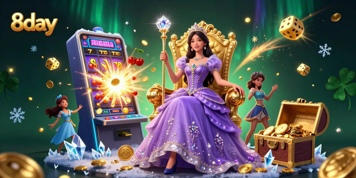 Experience thrilling wins and dynamic gameplay at 8day's vibrant casino atmosphere.