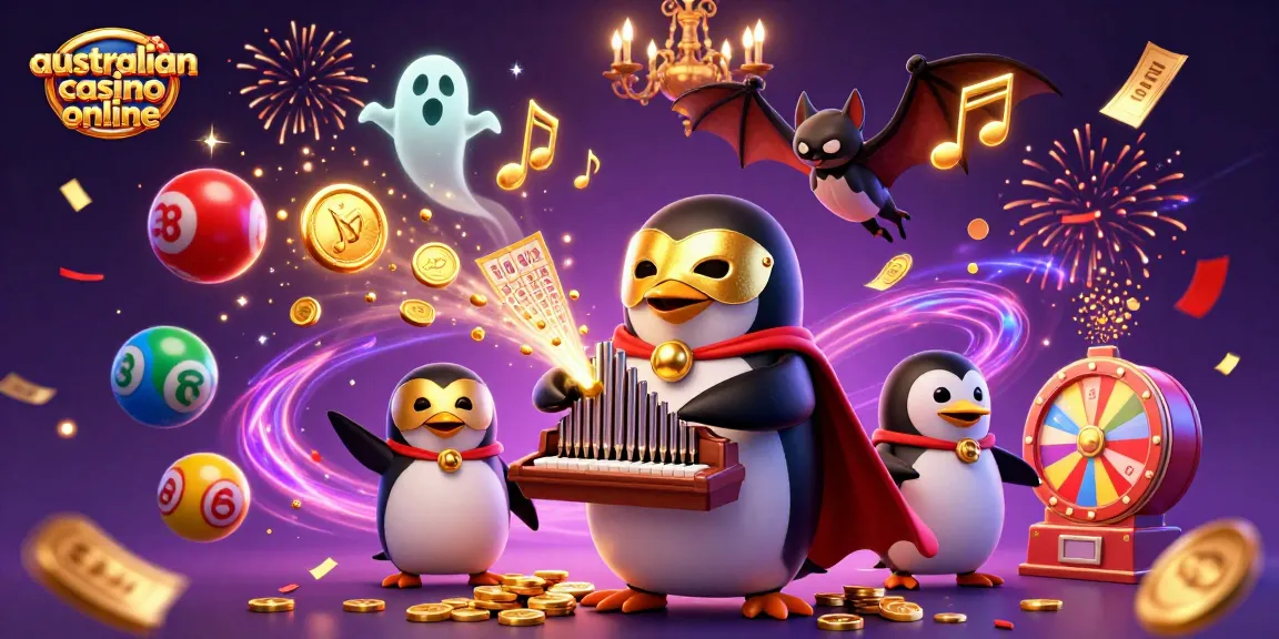Experience the vibrant energy of australian casino online with our dynamic 3D illustration.