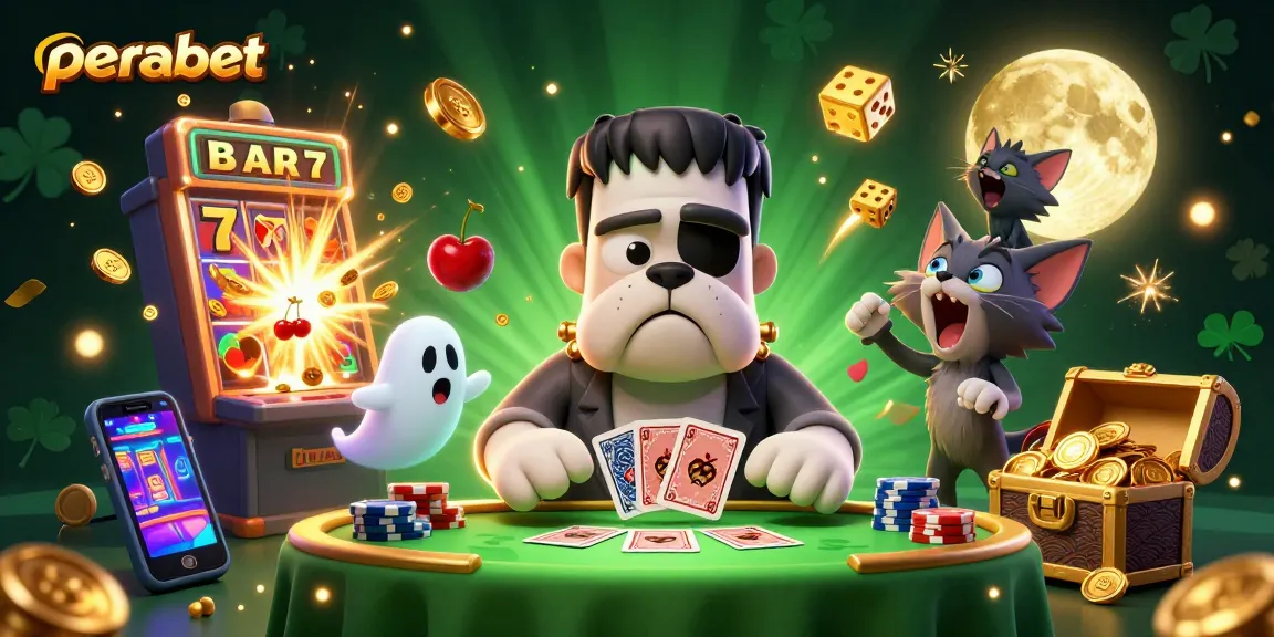 perabet güncel giriş adresine ulaşmak için 3D casino ortamında kartlar dağıtan karakterler.