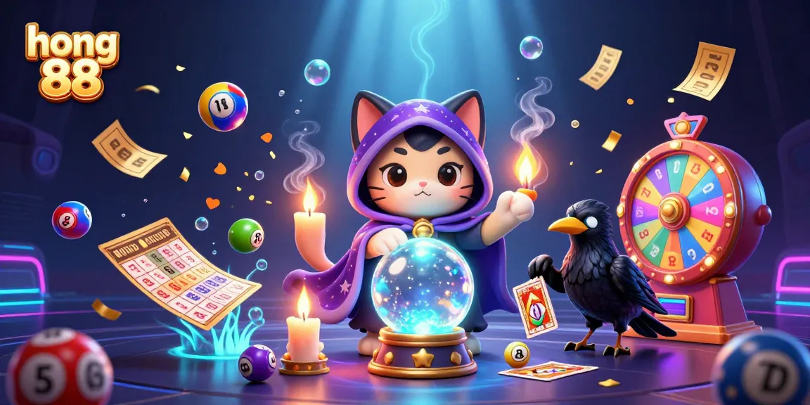 Engage with hong 88 through a mystical casino adventure featuring vibrant lottery elements.