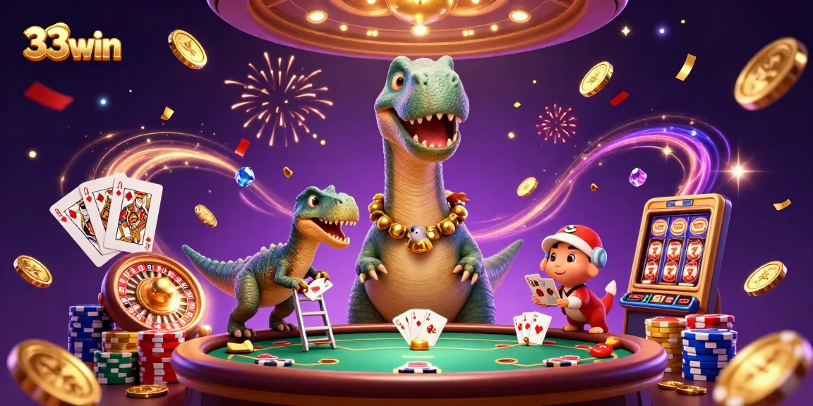 Experience fun and excitement at 33win with dynamic casino games and vibrant action