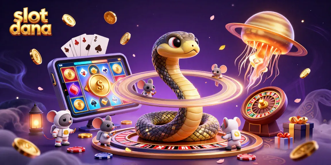 Experience thrilling gameplay at slot dana with astronauts and cosmic elements amidst vivid casino features.