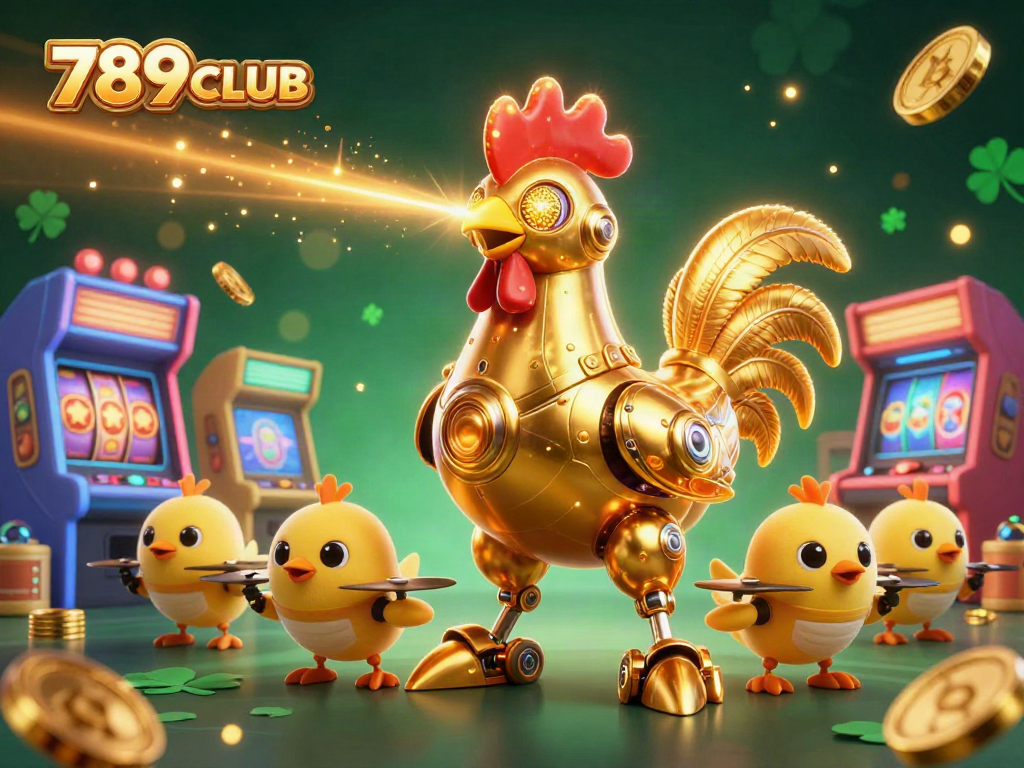 Experience the excitement of the 789CLUB with vibrant casino elements and engaging characters.