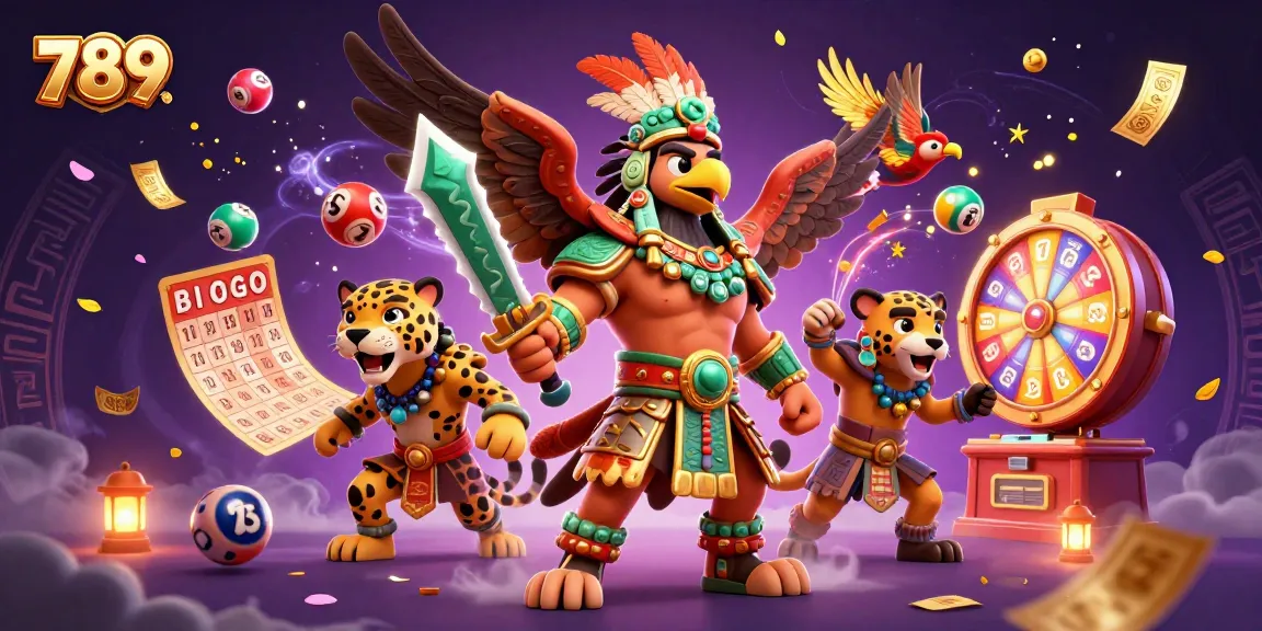Win big with 789 in this vibrant casino scene featuring dynamic lottery elements and exciting gameplay.