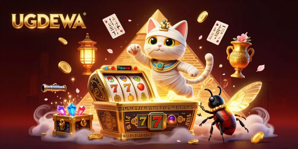 Win big with UGDEWA by discovering the magical world of Egyptian-themed casino games.