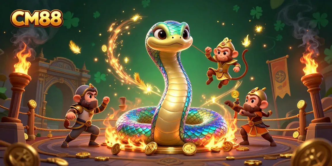 Engage in vibrant gaming excitement with CM88 in an ultra-detailed 3D casino scene.