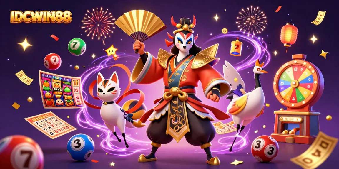 Engage with IDCWIN88's vibrant slot games featuring captivating characters and dynamic elements.