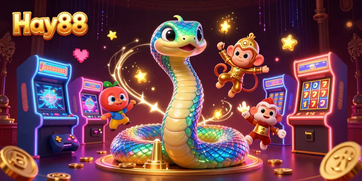 Engage with Hay88's exciting casino games featuring vibrant characters and dynamic visuals.