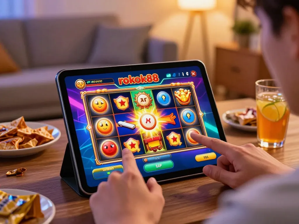 Get ready for big wins with rokok88 slot login while enjoying online gaming at home.
