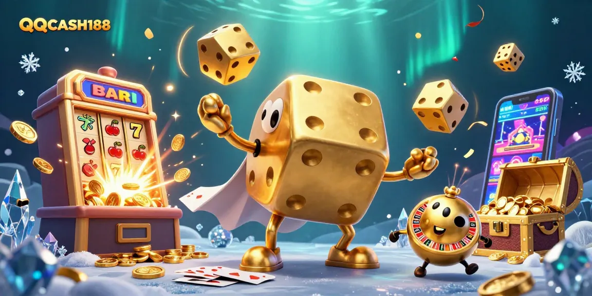 Experience thrilling gameplay at QQCASH188 with our dynamic casino scene full of excitement.