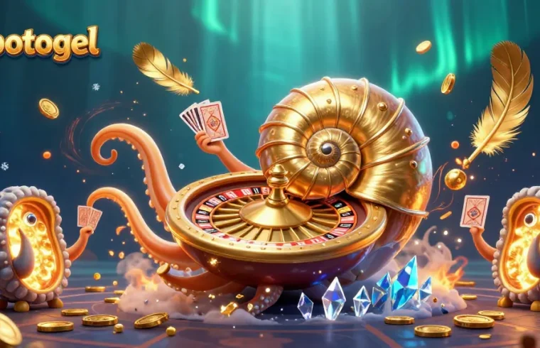 Experience popotogel challenges with vibrant slot action in a 3D casino world featuring ancient characters.