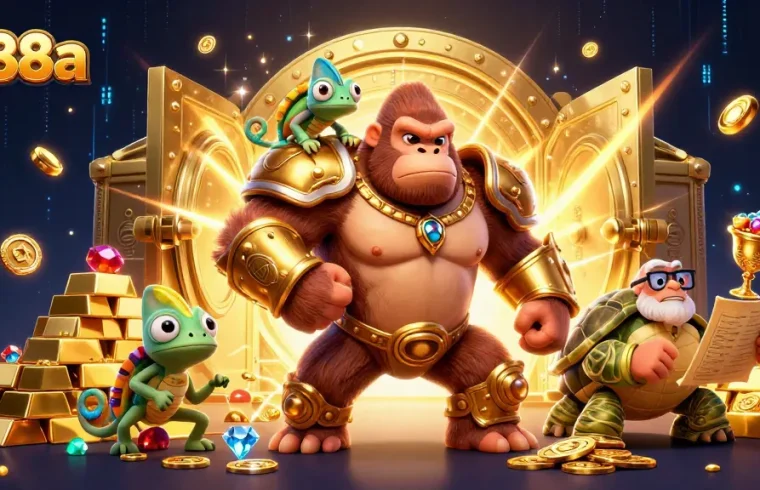 Engage in thrilling games at sv88a with vibrant characters and golden treasures.